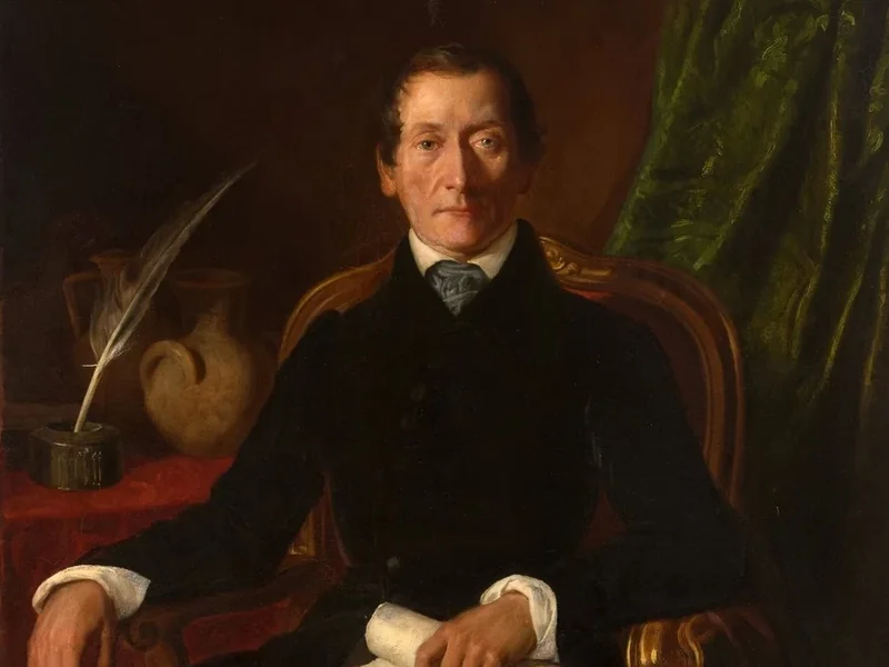 1812-Carl Rahl - August Kestner seduto in poltrona